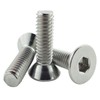 Fajoeda Pack of 20 Countersunk Screws M6 Stainless Steel M6
