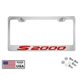 BLVD Chrome License Plate Frame for S2000