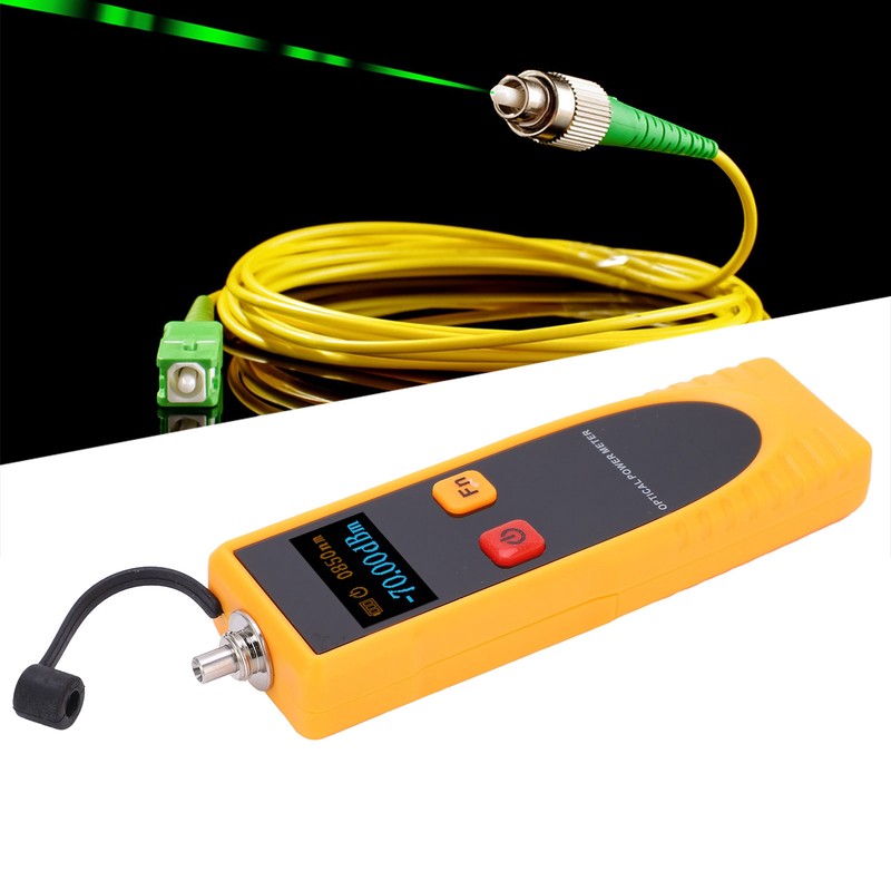GM65 Optical Power Meter Red Light MultiWavelength Selection Optical Fiber