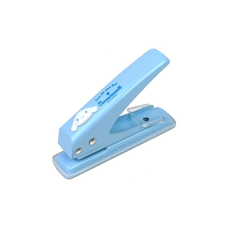 LENITH Animal Character Cinnamoroll One Hole Punch, Hole Puncher, Low
