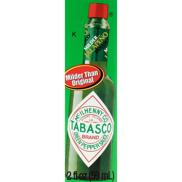 Tabasco Green Pepper Sauce, 2 oz