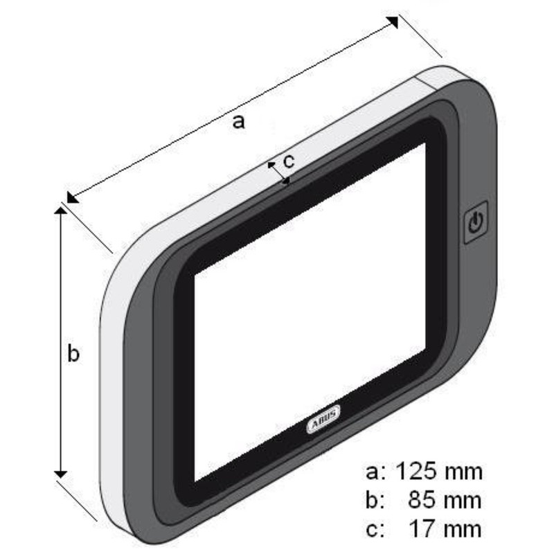 ABUS Digital Peephole, 01644