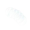 Gatuida 5pcs Round Watch Screen Film Tempered Glass for 3