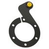 Steering Wheel Horn Button 6 Hole Carbon Fiber Comfortable Touch