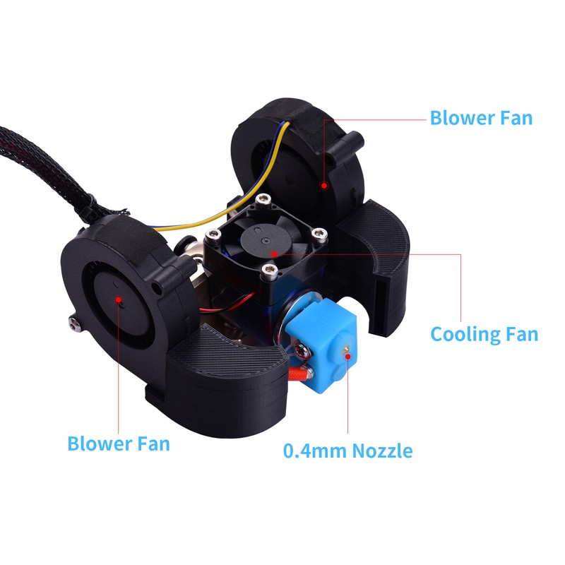 Ender Full Assembled Extruder Hotend Kit with Aluminum Heating Block