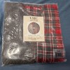 VHC Tree Skirt Plaid Tartan Flannel FeChristmas Reversable Red Grey