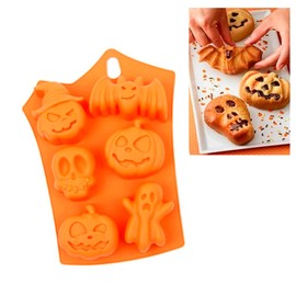 Molde de Silicon Halloween Murciélago Caramelo Gelatina Repostería