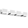 Tipace Dimmable Modern 4 Lights LED Vanity Light for Bathroom