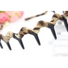5PCS Handcraft Leopard Cloth Teeth Waves Headband Plastic Sharks Tooth