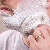 Haryali London Shaving Brush, 100 % pure badger hair bristles,
