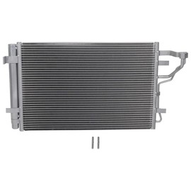 SCITOO Condenser A/C Air Conditioning Aluminum Compatible with 2007 2007 2009 2010 2011 2012 for Hyundai for Elantra 2.0L Replace3591, 976062H010, 976062H000
