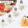 6Pcs Foldable Buffet Risers, Food Risers Display Stands For Party
