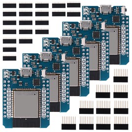 Pack of 5 Mini ESP32 USB C ESP32 Wroom NodeMCU WiFi Bluetooth Module Development Board Compatible
