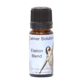 "Elation" Blend an Uplifting Essential Oil Blend – 100% Pure Lemon, Orange, Geranium & Peppermint Oils – Aromatherapist Crafted for Positivity & Well-Being – Ideal for Diffusers & Oil Burners 10ml