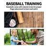 Gosknor Baseball Training Ball, Pitch Training Baseball with Finger Placement
