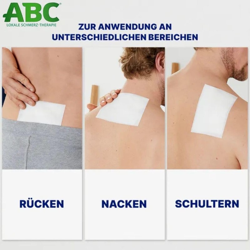Hansaplast ABC Heat Plasters with Sensitive Fleece 14 x 10