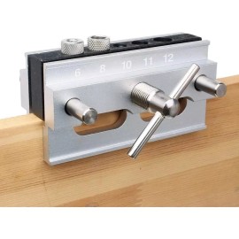 Nierbo Pasador De Madera Jig Carpintería Herramientas Taladro Guía