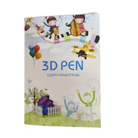 3D Pen Stencils, 20 Pages 40 Patterns 3D Drawing Book Templates, with a Reusable Transparent PVC Drawing Board, 3D Art Pen Accessories for Kids Ages Ages 8-10 and Adults Starter for 3D Printing Pen