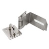 Heavy Duty Stainless Steel Safety Hasp,Door Hasp Latch 90 Degree,