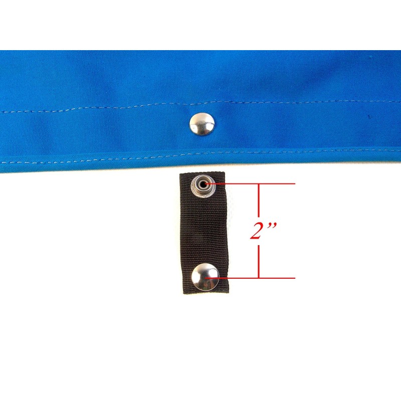 Northwest Tarp & Canvas Extender Snaps for Your Boat Cover,