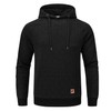 Huayuzh Men's Hoodie, black