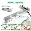 Bathtub Splash Guard with Strong Suction Cups, Silicone Splash Guard