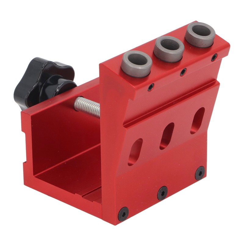 Pocket Hole Jig Set Aluminum Alloy Pocket Dowel Hole Jig