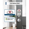 Keyless Entry Door Lock with Handle, App Control Front Door