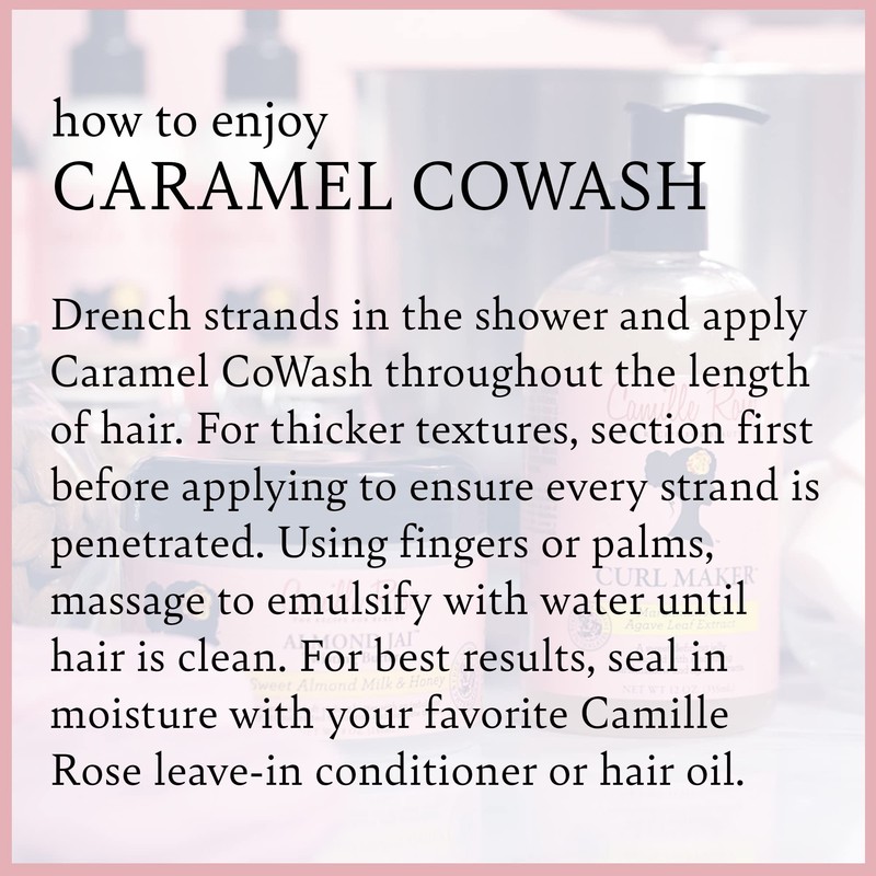CAMILLLE ROSE Camille Rose Caramel Cowash, Black, Standard 240 ml