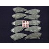 wLure 10 Blank Lipless Fishing Lure Bodies 2 1/4 Inch
