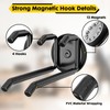 Heavy Duty Large Garage Magnet Hooks 20lbs 2 Pack Strong