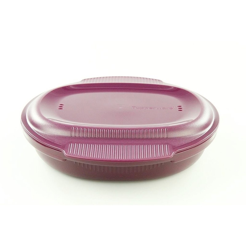 TUPPERWARE Mikrowelle Micro Healthy Delight 775 ml lila großer Omelett-Meister
