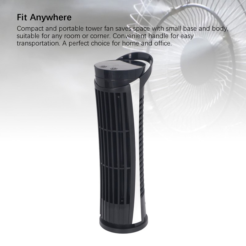 Tower Fan 90 Degree Oscillating Fan with 2 Speeds Light