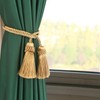 Fenghuangwu Curtain Tiebacks Handmade Decorative Curtain Holdbacks Rope with Tassel