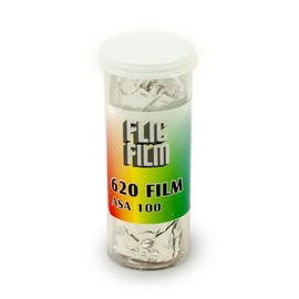 Flic Film Panchromatic Black and White Negative Film, ASA 100, 620 Roll Film