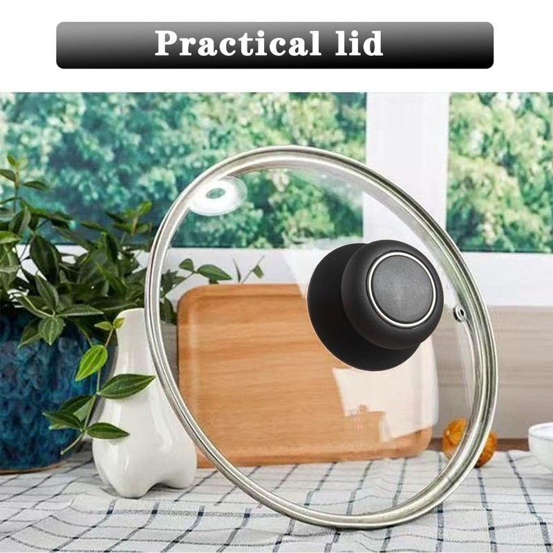 2 Pack Pot Lid Top Replacement Knob, Heat Resistant and