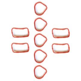 Engine Intake Manifold Gasket Set Compatible with 2002-2005 for Jeep Liberty 2.4L;2003-2006 for Jeep TJ 2.4L OE MS 93219