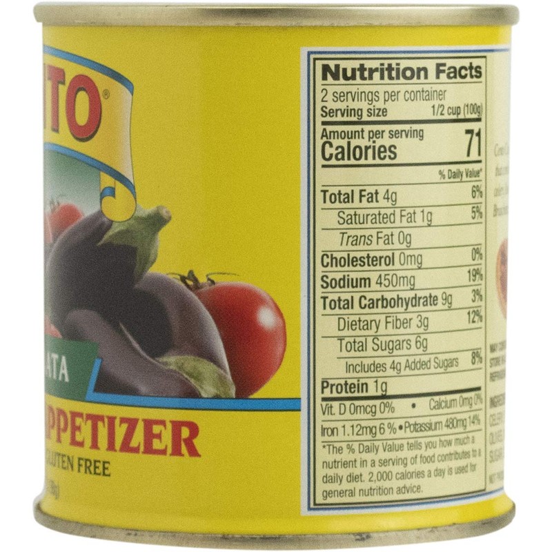 Cento Caponata Eggplant Appetizer, 7.0 Ounce