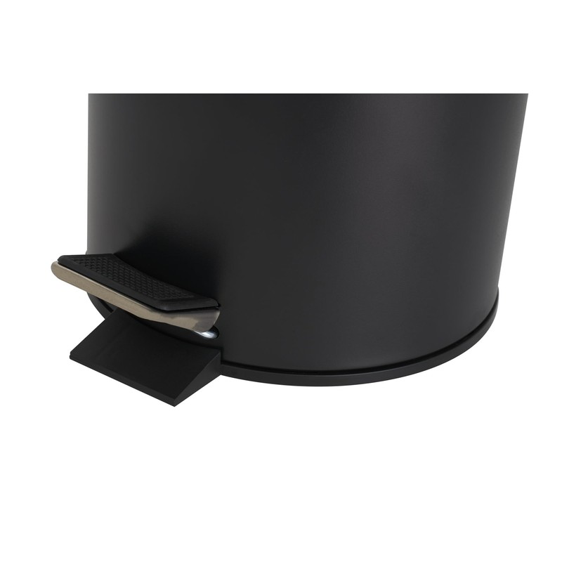 Corby Croft Pedal Bin in Black, 3 L