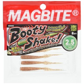 Harimitsu (harimitu) Worm Booties Shake, 2.5 '04 Clear Krill mbw05 