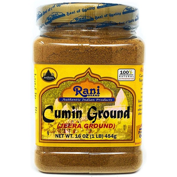 Rani Cumin (Jeera) Powder Spice 16oz (454g) ~ All Natural | Vegan | Gluten Friendly | NON-GMO | Indian Origin