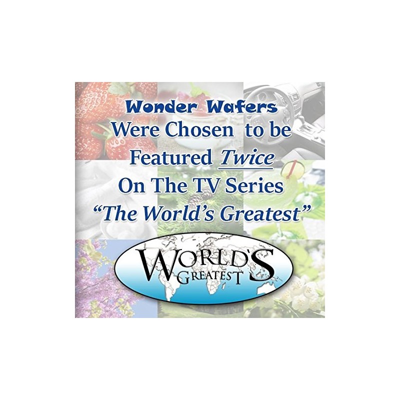 Wonder Wafers Air Fresheners 50ct. Individually Wrapped, Pina Colada Fragrance
