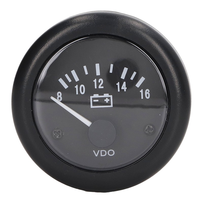 2in Diesel Engine Voltage Meter Automobile Generator Voltmeter Gauge 8‑16V