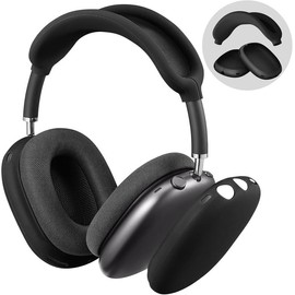 Case Cover for AirPods Max Headphones, Anti-Scratch Ear Cups Cover and Headband Cover for AirPods Max, Accessories  Protector for AirPods Max (Black) - Color: Green