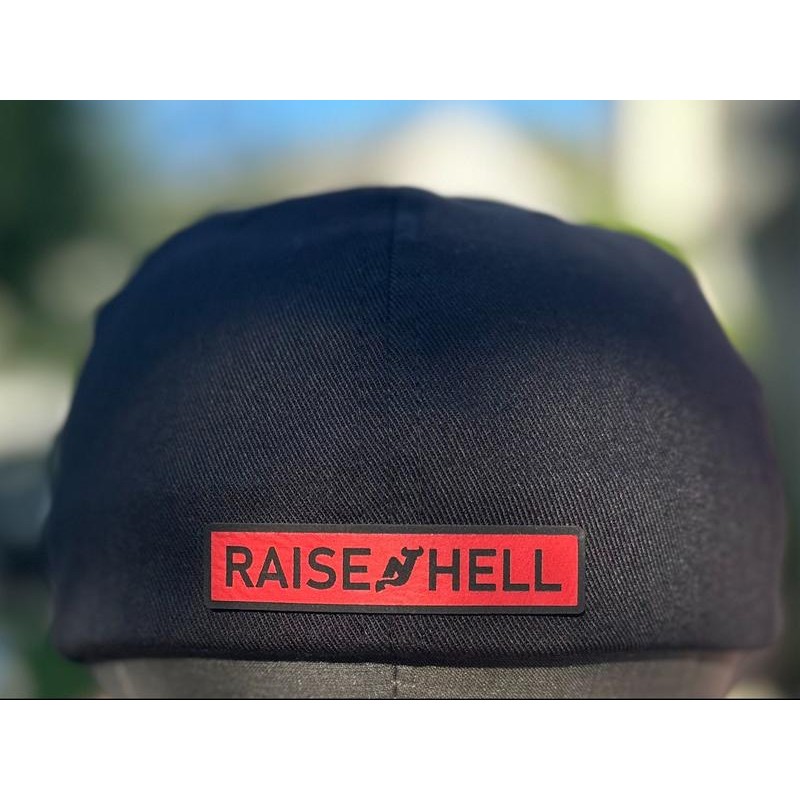 NJ State Devils Flexfit - Raise Hell Patch: Side, Size: