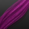 Nylon Mesh Tubing Jewellery Craft 8mm Fuchsia - 3 metre