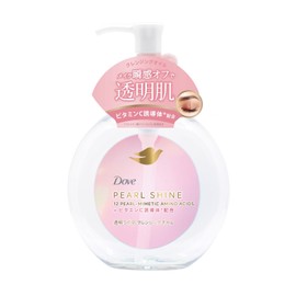 Dove Face Care, Pearl Shine, Transparent, Glossy Skin, Cleansing (Remove Makeup), Pump, 6.0 fl oz (170 ml)