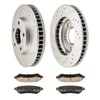 PHILTOP Front Brake Pads and Rotors kit Fit for Pontiac