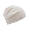 Seeberger Cashmere Beanie with Rolled Edge Cashmere Hat Knitted Hat