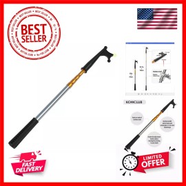 Telescopic Boat Hook for Docking Extension Pole Hook Push Stick for Boat Non-...